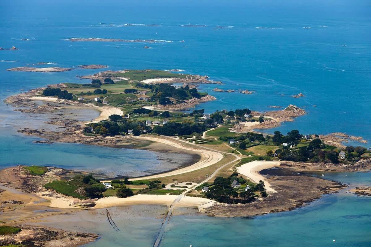 Kermartin - Maison De Famille Avec Vue Sur La Baie De Morlaix Plouezoc'h Екстер'єр фото