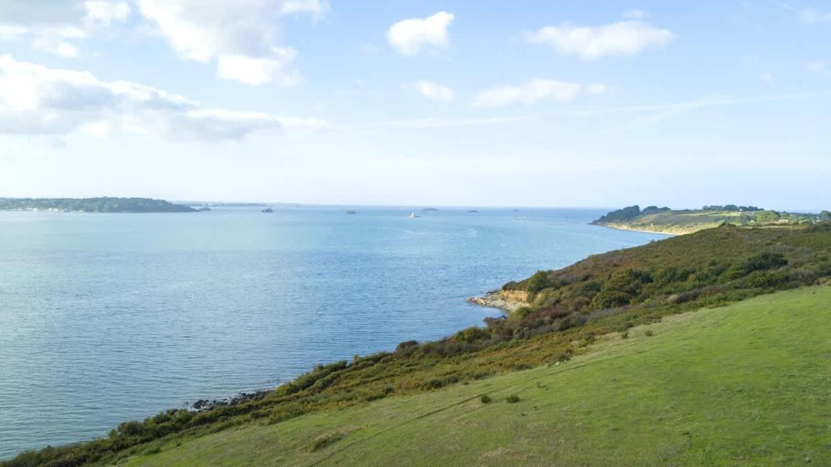 Kermartin - Maison De Famille Avec Vue Sur La Baie De Morlaix Plouezoc'h Екстер'єр фото