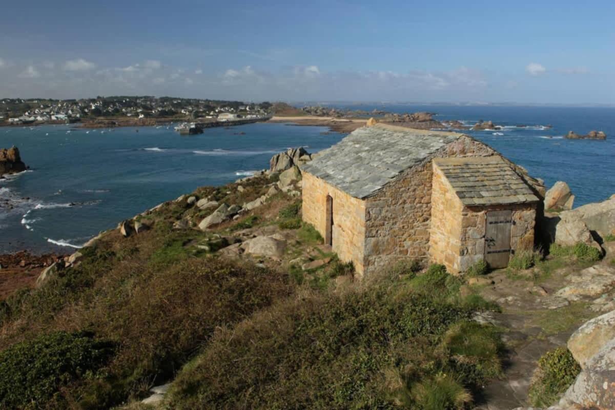 Kermartin - Maison De Famille Avec Vue Sur La Baie De Morlaix Plouezoc'h Екстер'єр фото