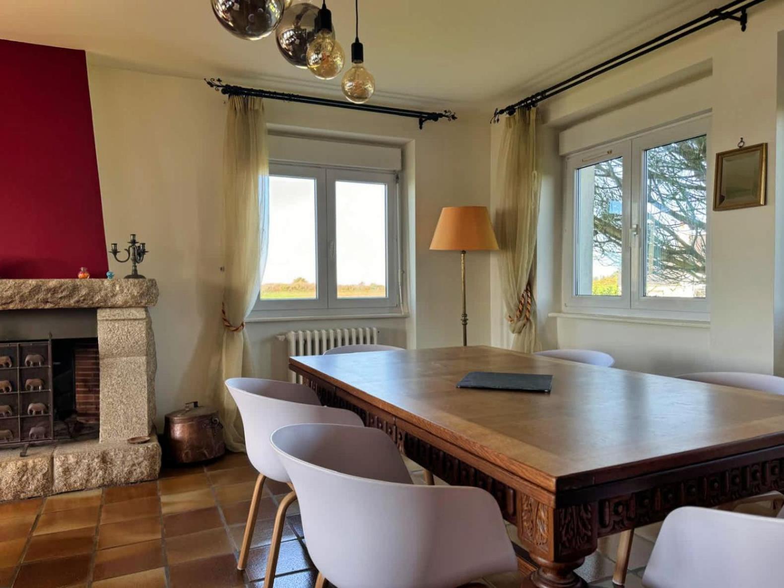 Kermartin - Maison De Famille Avec Vue Sur La Baie De Morlaix Plouezoc'h Екстер'єр фото