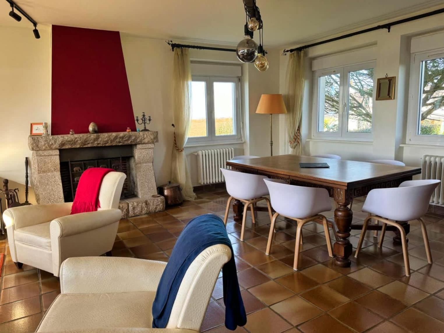 Kermartin - Maison De Famille Avec Vue Sur La Baie De Morlaix Plouezoc'h Екстер'єр фото