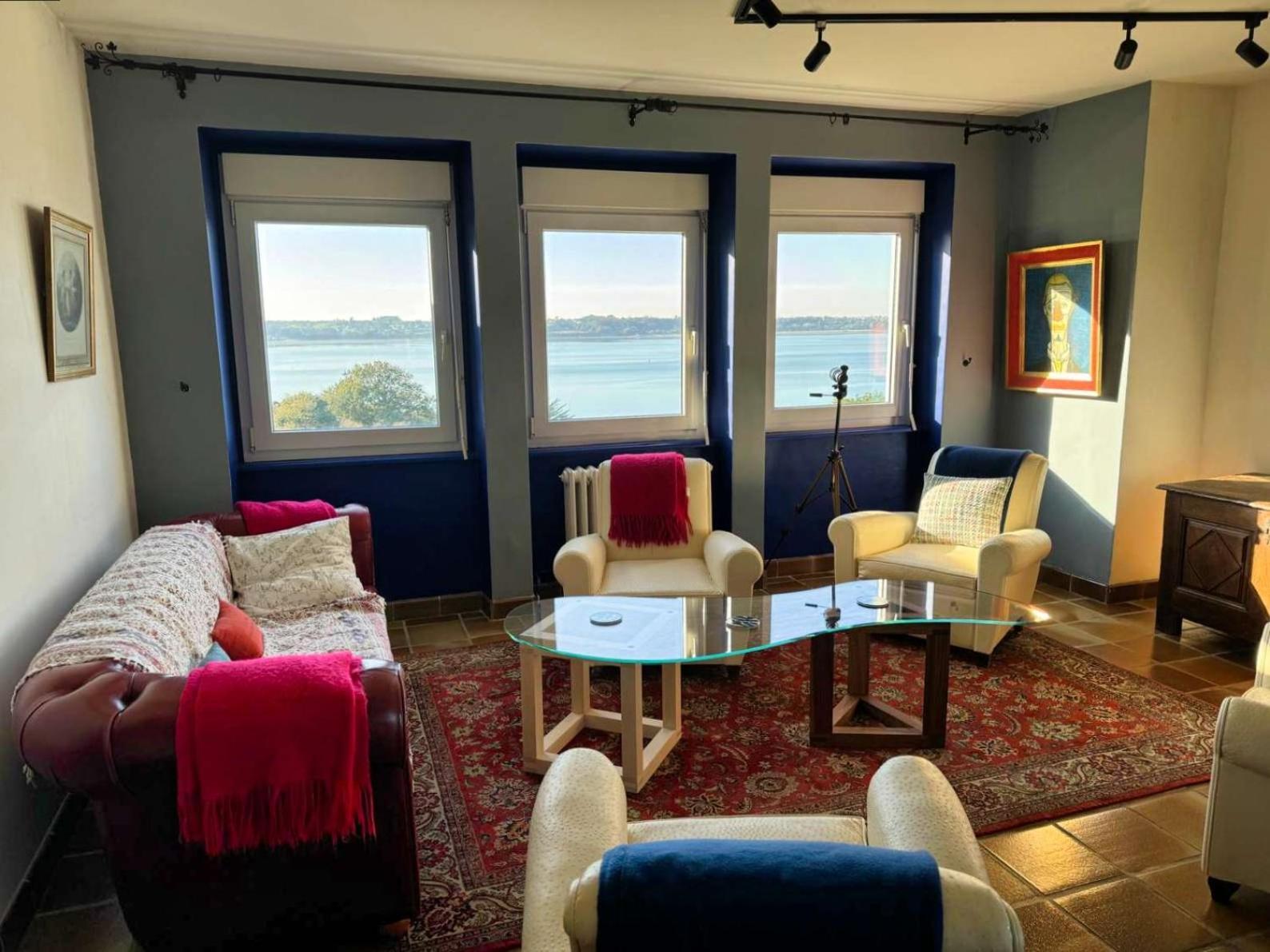 Kermartin - Maison De Famille Avec Vue Sur La Baie De Morlaix Plouezoc'h Екстер'єр фото